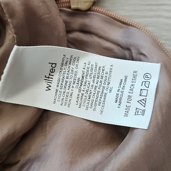 Wilfred Classic A-Line Lenzing Wool Blend Plaid Check Academia Mini Skirt, 0 - Picture 8 of 12